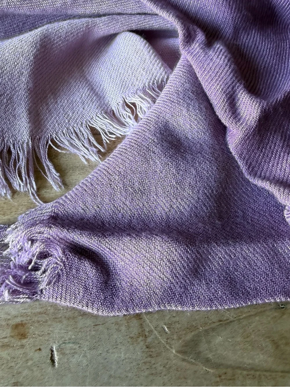 Women’s purple ombré scarf shawl wrap